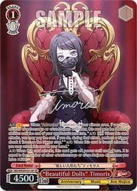 "Beautiful Dolls" Timoris (SP) - BanG Dream! 10th Anniversary! Premium Booster - Weiss Schwarz card