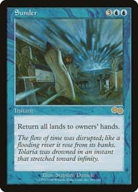 Sunder - Urza's Saga - Magic: The Gathering card