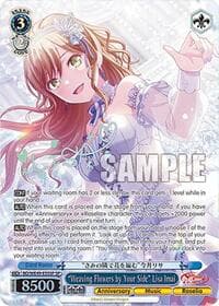 "Weaving Flowers by Your Side" Lisa Imai (SP) - BanG Dream! 10th Anniversary! Premium Booster - Weiss Schwarz card