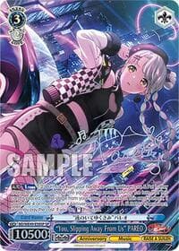 "You, Slipping Away From Us" PAREO (SP) - BanG Dream! 10th Anniversary! Premium Booster - Weiss Schwarz card