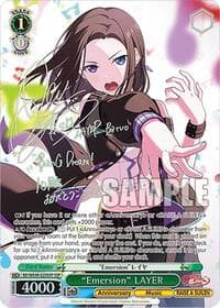 "Emersion" LAYER (SSP) - BanG Dream! 10th Anniversary! Premium Booster - Weiss Schwarz card