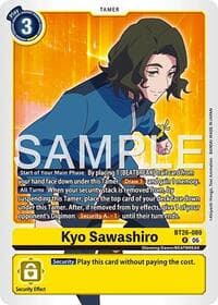 Kyo Sawashiro - Timeless Bonds - Digimon Card Game card