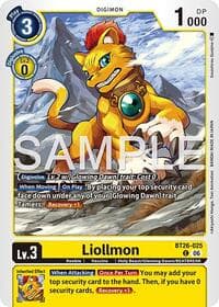 Liollmon - Timeless Bonds - Digimon Card Game card