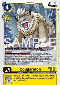 Cougarmon - Timeless Bonds - Digimon Card Game card