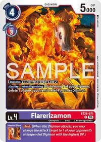 Flarerizamon - Timeless Bonds - Digimon Card Game card