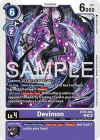 Devimon - Timeless Bonds - Digimon Card Game card