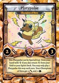 Platypulse - Champion of Hera - Organized Play Series 5 - Elestrals card