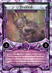 Drakkid - Champion of Poseidon - Organized Play Series 5 - Elestrals card