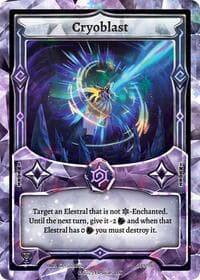 Cryoblast - Organized Play Series 5 - Elestrals card
