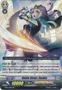 Battle Sister, Cookie - BT09: Clash of Knights & Dragons - Cardfight Vanguard card