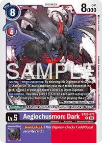 Aegiochusmon: Dark - Timeless Bonds - Digimon Card Game card