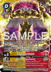 Jupitermon // Wide Plasmet (Alternate Art) - Timeless Bonds - Digimon Card Game card