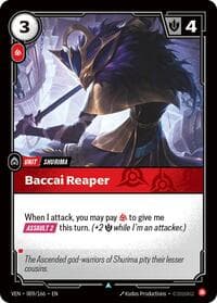 Baccai Reaper - Vendetta - Riftbound: League of Legends Trading Card Game card