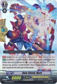 Halo Shield, Mark - BT09: Clash of Knights & Dragons - Cardfight Vanguard card