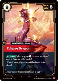 Eclipse Dragon - Vendetta - Riftbound: League of Legends Trading Card Game card