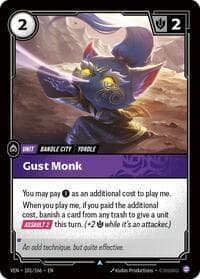 Gust Monk - Vendetta - Riftbound: League of Legends Trading Card Game card