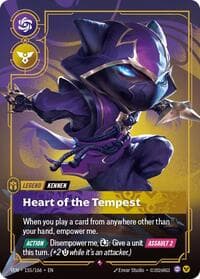 Kennen, Heart of the Tempest - Vendetta - Riftbound: League of Legends Trading Card Game card