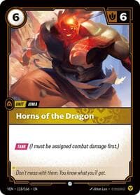 Horns of the Dragon - Vendetta - Riftbound: League of Legends Trading Card Game card