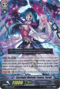 Starlight Melody Tamer, Farah - BT09: Clash of Knights & Dragons - Cardfight Vanguard card