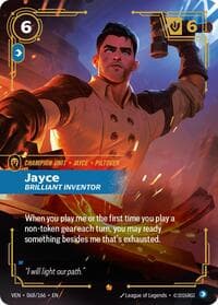 Jayce, Brilliant Inventor - Vendetta - Riftbound: League of Legends Trading Card Game card