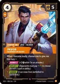 Jayce, Hammer in Hand - Vendetta - Riftbound: League of Legends Trading Card Game card