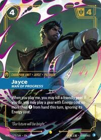Jayce, Man of Progress (Overnumbered) - Vendetta - Riftbound: League of Legends Trading Card Game card