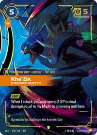 Kha'Zix, Evolving Hunter (Overnumbered) - Vendetta - Riftbound: League of Legends Trading Card Game card