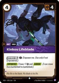 Kinkou Lifeblade - Vendetta - Riftbound: League of Legends Trading Card Game card