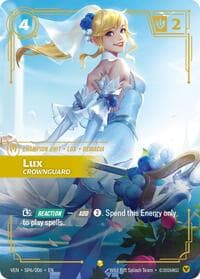 Lux, Crownguard - Vendetta - Riftbound: League of Legends Trading Card Game card
