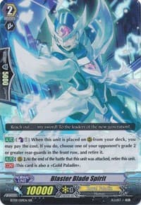 Blaster Blade Spirit - BT09: Clash of Knights & Dragons - Cardfight Vanguard card