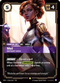 Mel, Defiant Soul (Alternate Art) - Vendetta - Riftbound: League of Legends Trading Card Game card
