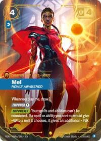 Mel, Newly Awakened (Alternate Art) - Vendetta - Riftbound: League of Legends Trading Card Game card