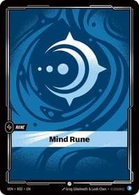 Mind Rune - Vendetta - Riftbound: League of Legends Trading Card Game card