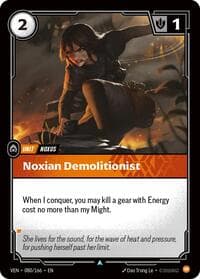 Noxian Demolitionist - Vendetta - Riftbound: League of Legends Trading Card Game card