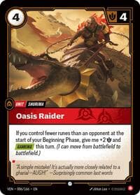 Oasis Raider - Vendetta - Riftbound: League of Legends Trading Card Game card