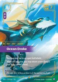 Ocean Drake - Vendetta - Riftbound: League of Legends Trading Card Game card