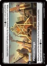 Piltovan Forge - Vendetta - Riftbound: League of Legends Trading Card Game card