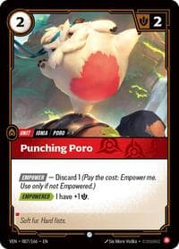 Punching Poro - Vendetta - Riftbound: League of Legends Trading Card Game card