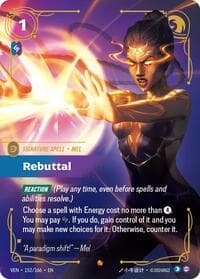 Rebuttal - Vendetta - Riftbound: League of Legends Trading Card Game card
