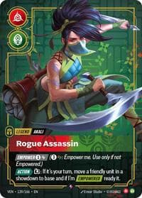 Akali, Rogue Assassin - Vendetta - Riftbound: League of Legends Trading Card Game card