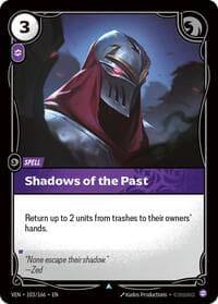Shadows of the Past - Vendetta - Riftbound: League of Legends Trading Card Game card