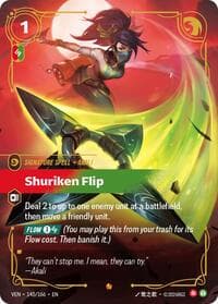 Shuriken Flip - Vendetta - Riftbound: League of Legends Trading Card Game card