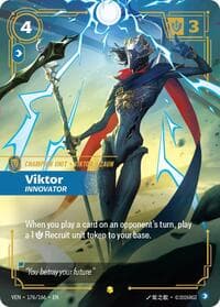 Viktor, Innovator (Overnumbered) - Vendetta - Riftbound: League of Legends Trading Card Game card