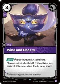 Wind and Ghosts - Vendetta - Riftbound: League of Legends Trading Card Game card