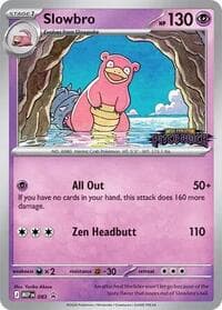 Slowbro - 083 (Pitch Black Stamped) - ME: Mega Evolution Promo - Pokemon card