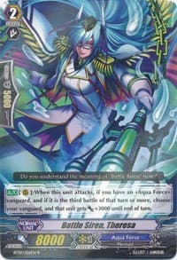 Battle Siren, Theresa - BT09: Clash of Knights & Dragons - Cardfight Vanguard card