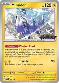 Miraidon - 082 (Pitch Black Stamped) - ME: Mega Evolution Promo - Pokemon card