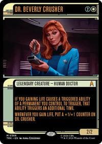 Dr. Beverly Crusher (Showcase) - Star Trek - Magic: The Gathering card