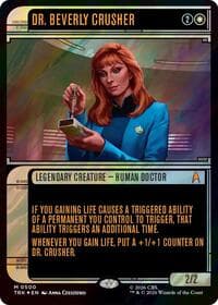 Dr. Beverly Crusher (Showcase) (Surge Foil) - Star Trek - Magic: The Gathering card