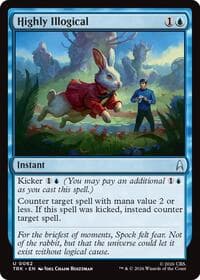 Highly Illogical - Star Trek - Magic: The Gathering card